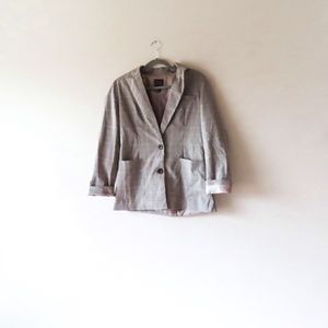 Forever 21 Contemporary Plaid Blazer Size Small